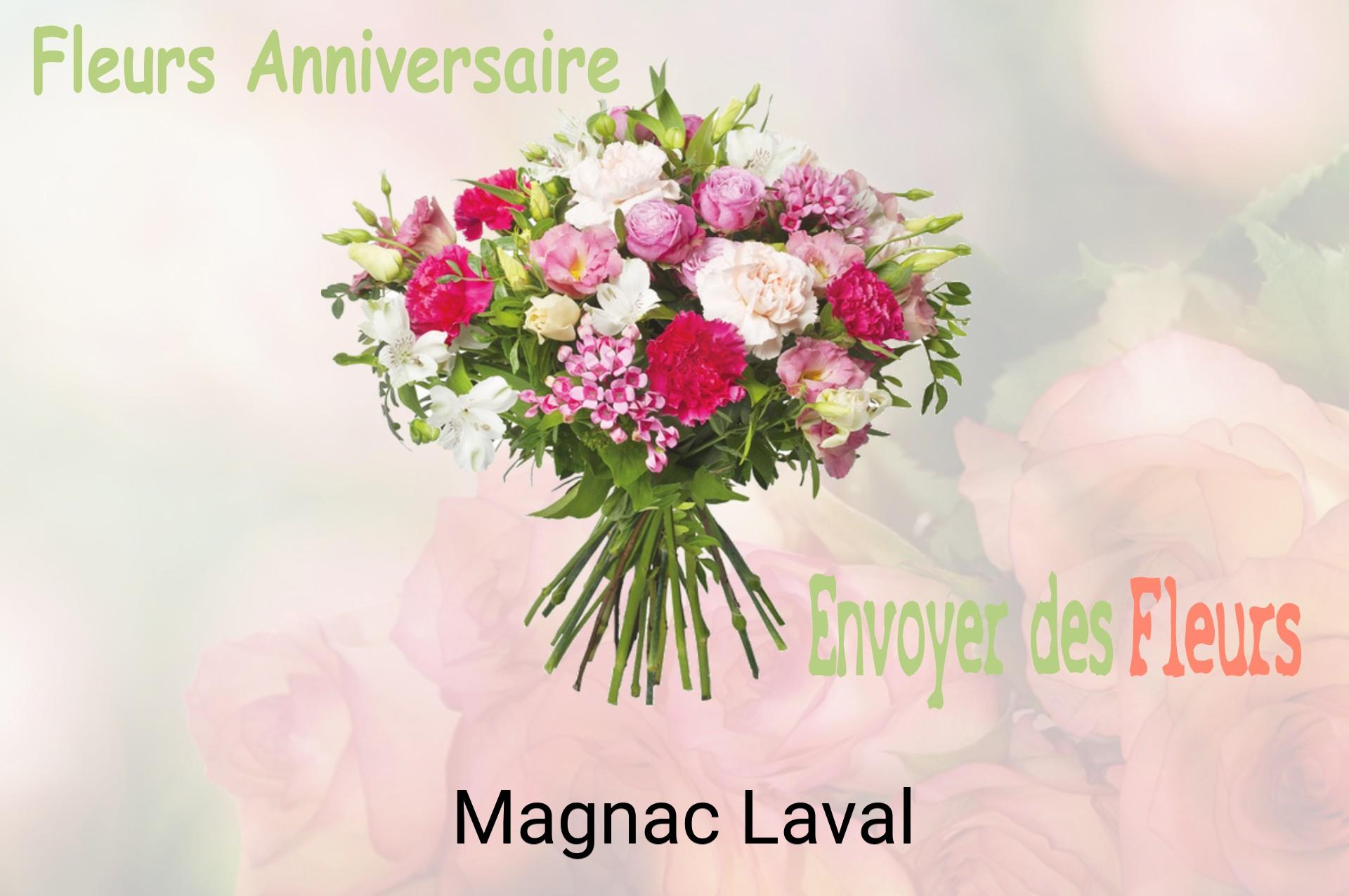 Bouquet de fleurs d’anniversaire livré à Magnac-Laval