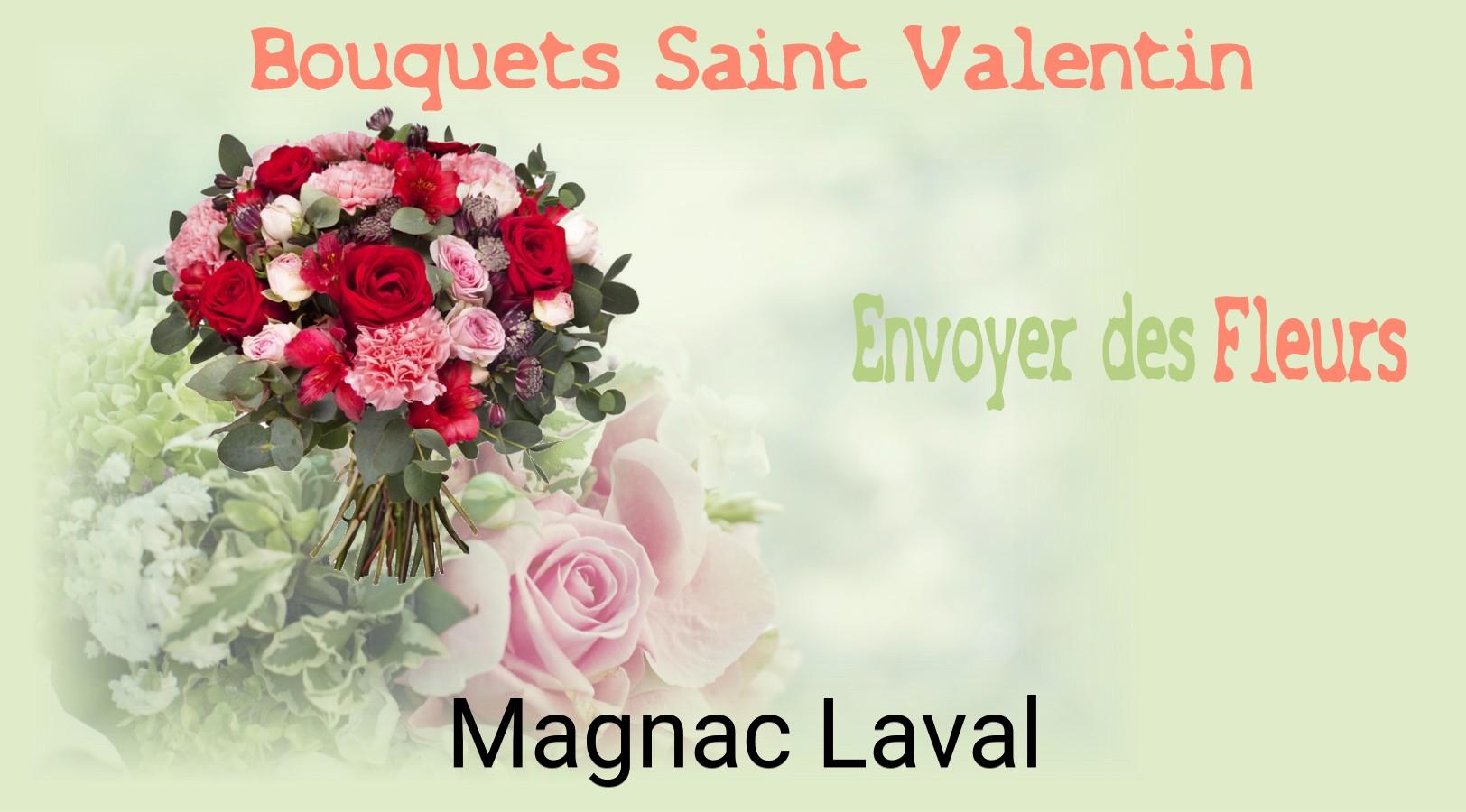 Roses de Saint-Valentin livrées à Magnac-Laval
